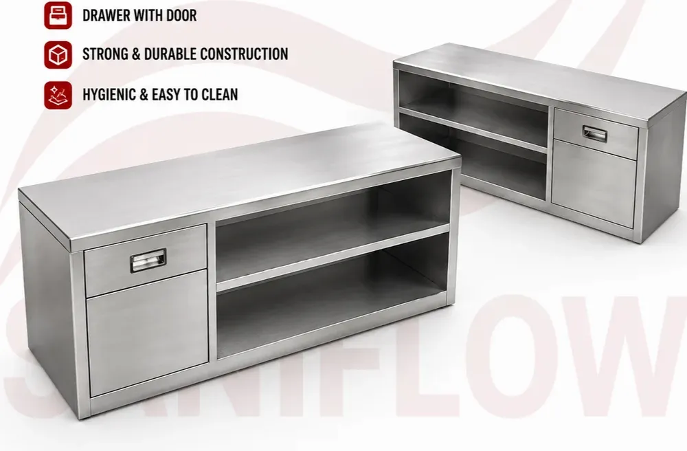 Stainless Steel Cross Over Bench