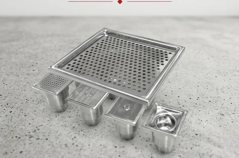 Saniflow Stainless Steel Drain Trap