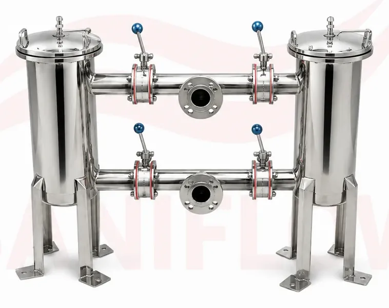 Duplex Bag Filter Housing