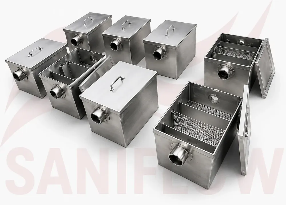 25 L Stainless Steel Grease Trap
