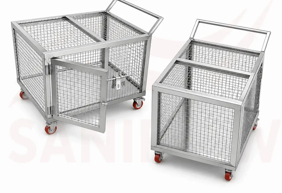 SS Cage Trolley