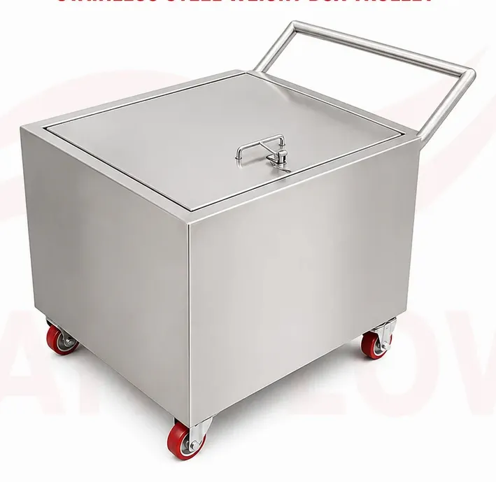 SS Weight Box Trolley